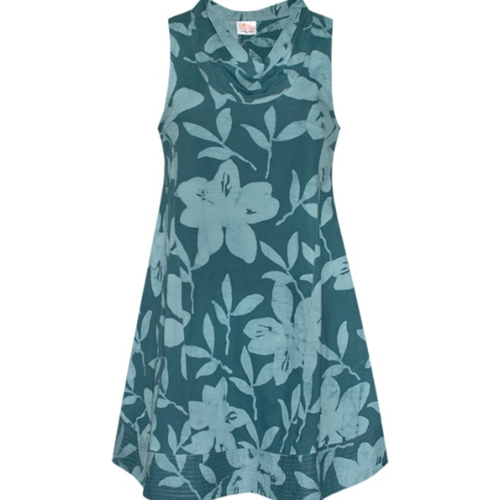 Global Mamas Eli Dress: Blossom-Shadow-Organic-M