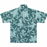 Global Mamas Button Down Shirt: Blossom-Shadow-Organic-XL