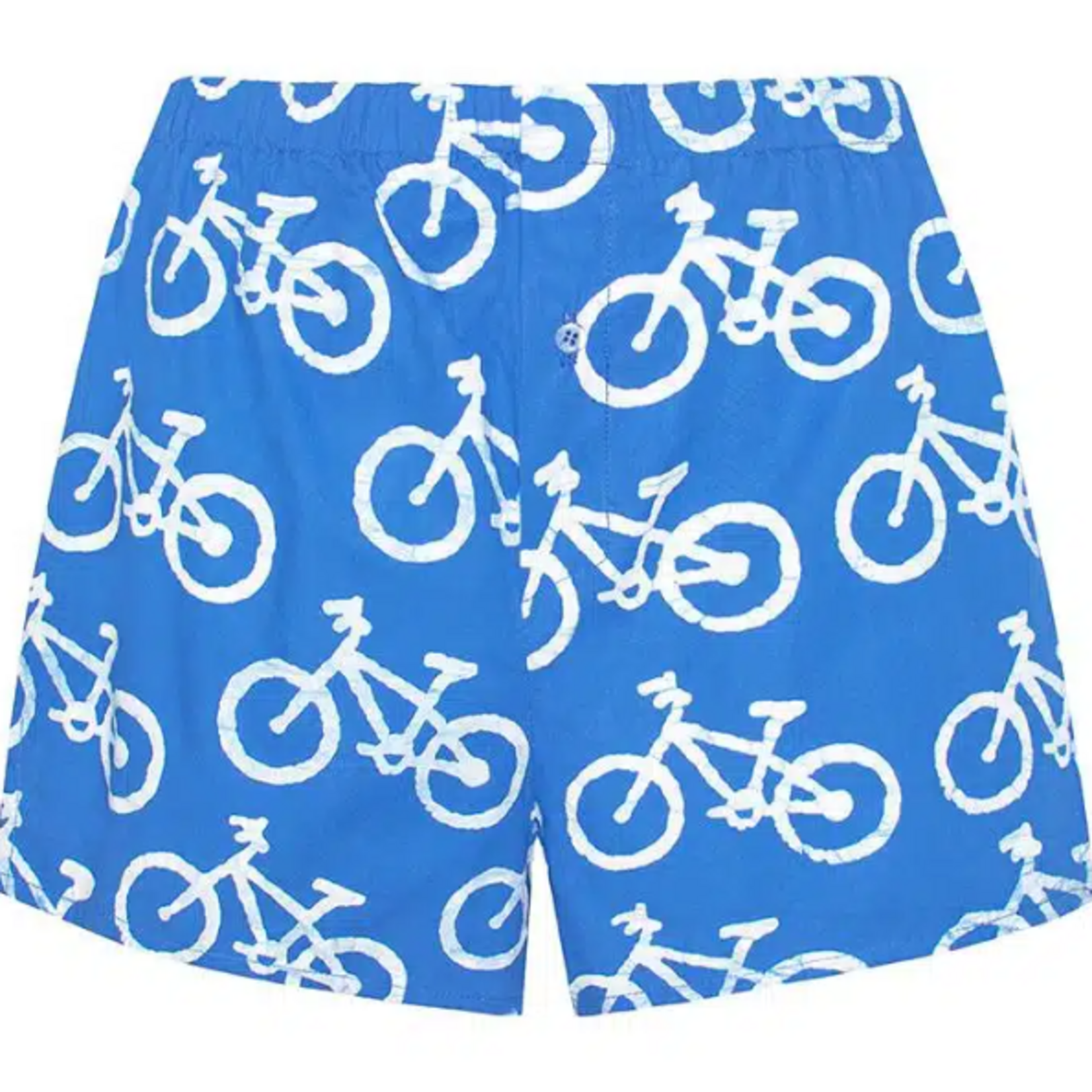 Global Mamas Boxers-Bikes-Blue-Organic-L