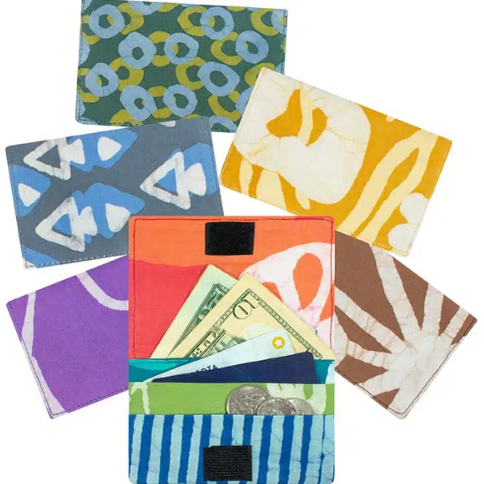 Global Mamas Pocket Wallet- Assorted- Organic