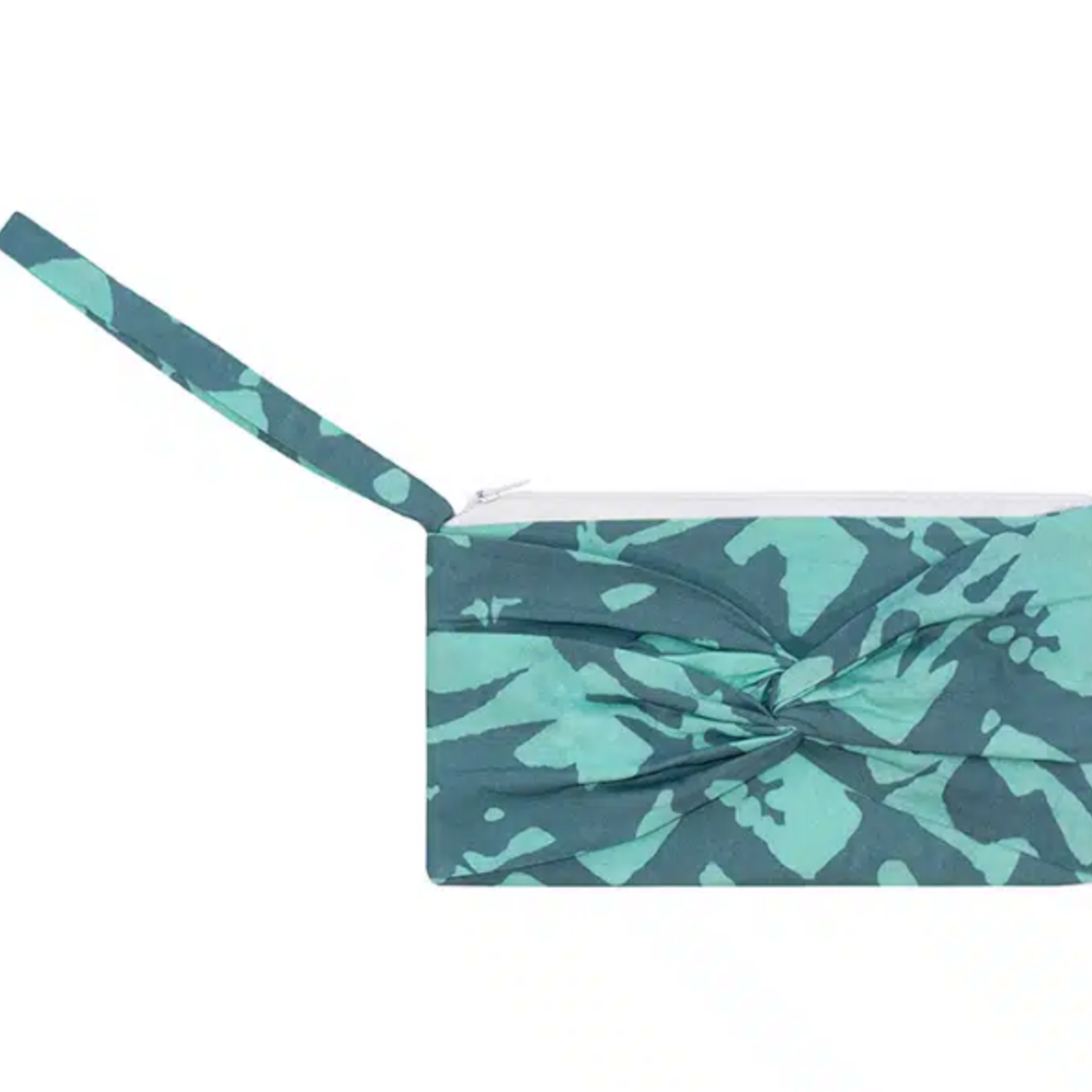 Global Mamas Twist Clutch: Phoenix-Sea Glass-Organic