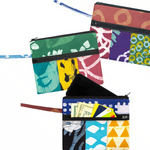 Global Mamas Zip Wristlet: Assorted-Organic