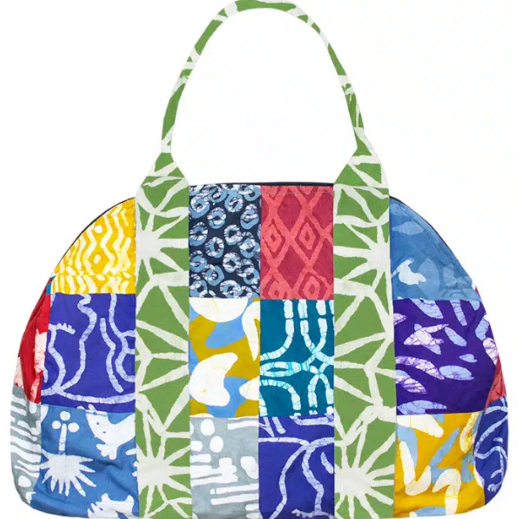 Global Mamas Weekend Bag: Patchwork-Assorted-Organic