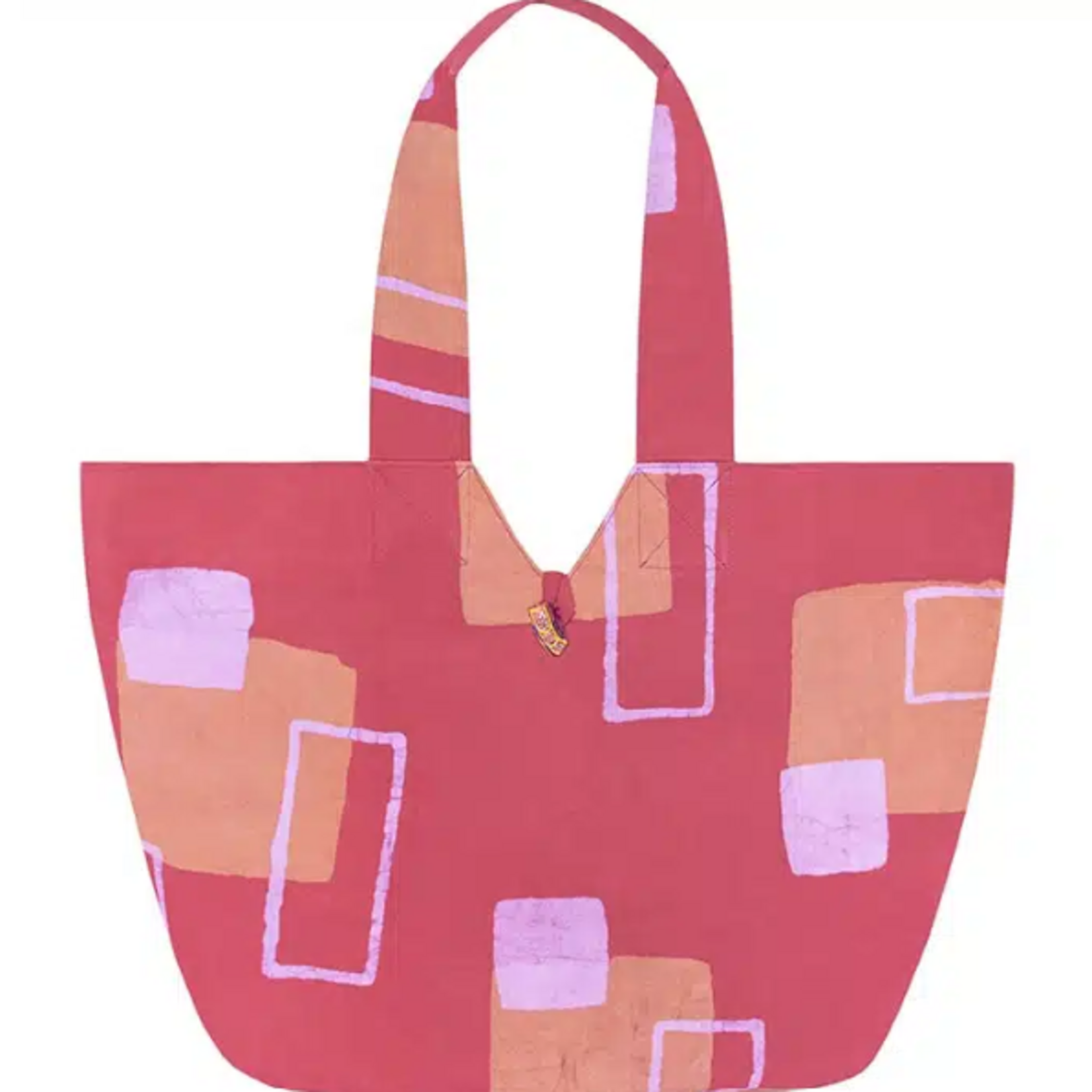 Global Mamas Basket Tote Bag: Urban-Melon-Organic