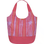 Global Mamas Bucket Bag: Reeds-Melon-Organic