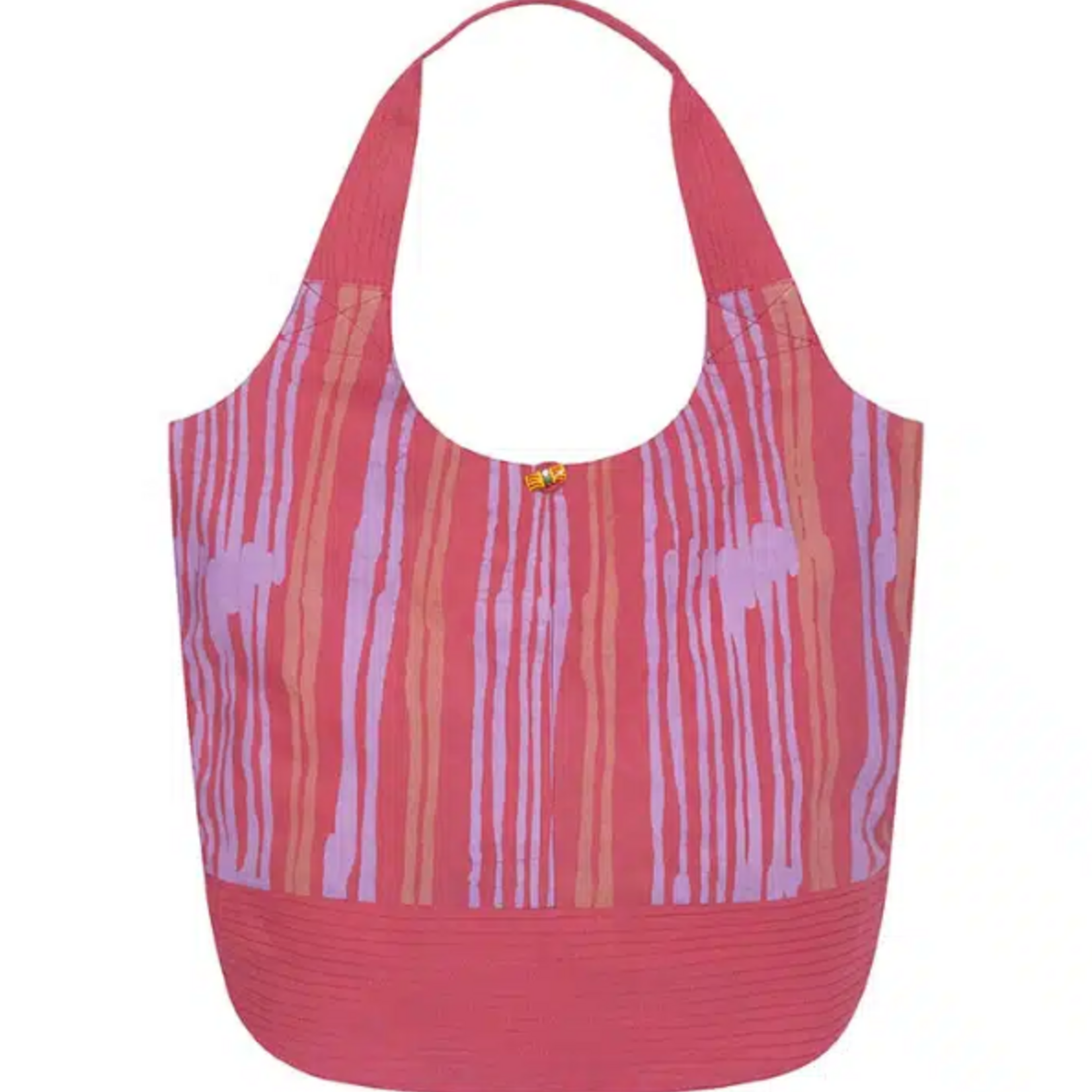 Global Mamas Bucket Bag: Reeds-Melon-Organic