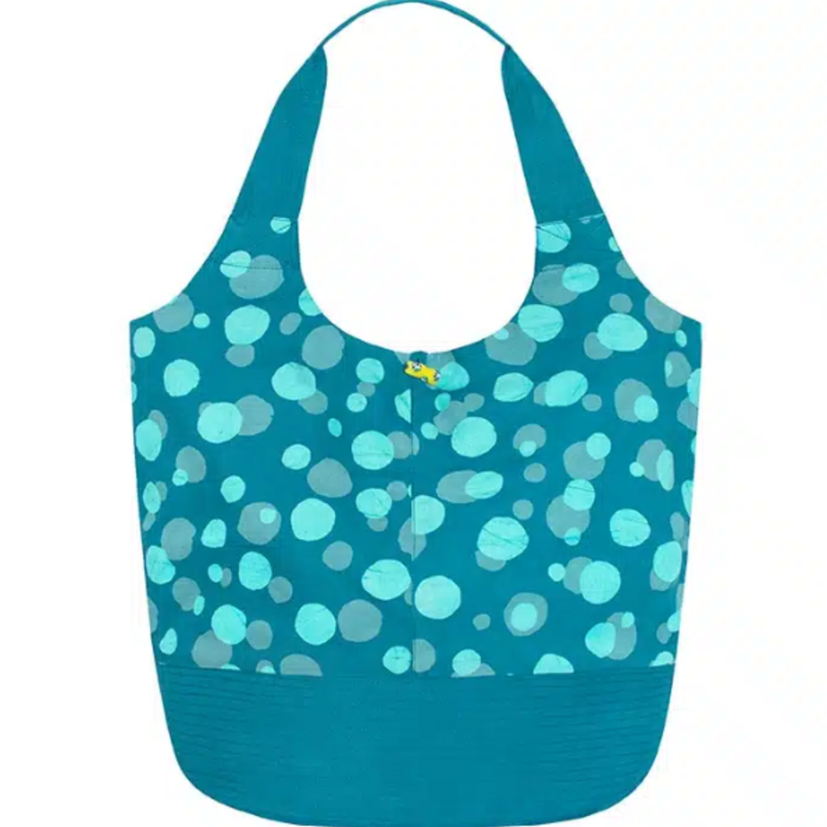 Global Mamas Bucket Bag: Toffee-Teal-Organic