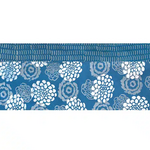 Global Mamas Table Runner-Long: Blooms-Indigo-Organic