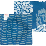 Global Mamas Bowl Cozy: Blooms-Indigo-Organic