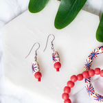 Global Mamas Carousel: Earrings-Poppy