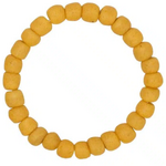 Global Mamas Pearls: Bracelet-Mustard