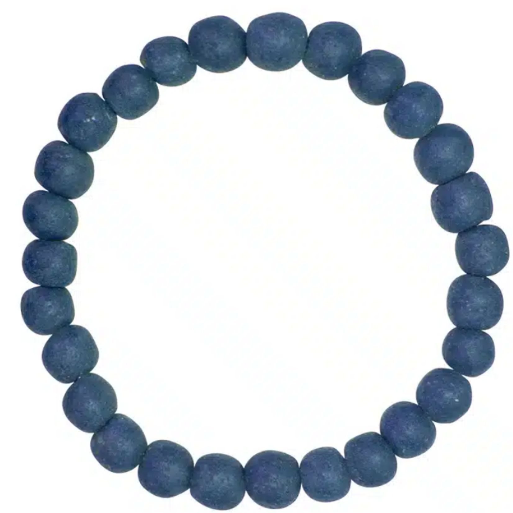 Global Mamas Pearls-Braclet-Stone Blue