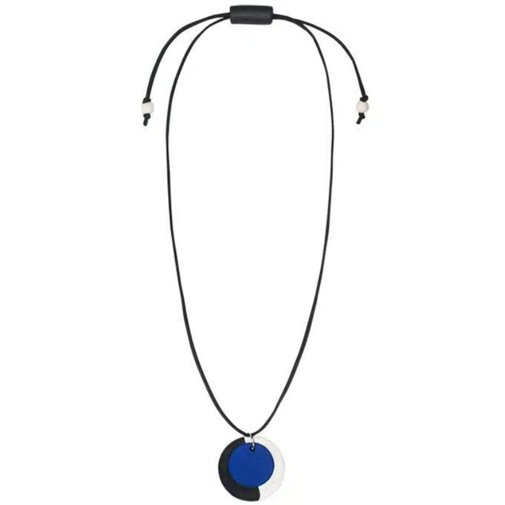 Global Mamas Full Circle: Necklace-Blue