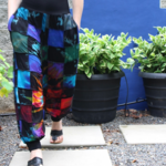 Unique Batik Patchwork Tie Dye Harem Pants