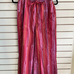 Global Mamas Trousers-Crop: Reeds-Melon-Organic-S