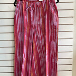 Global Mamas Trousers-Crop: Reeds-Melon-Organic-L