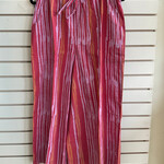 Global Mamas Trousers-Crop: Reeds-Melon-Organic-XL