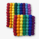 Ganesh Himal Felt Square Kitchen Trivet- Assorted