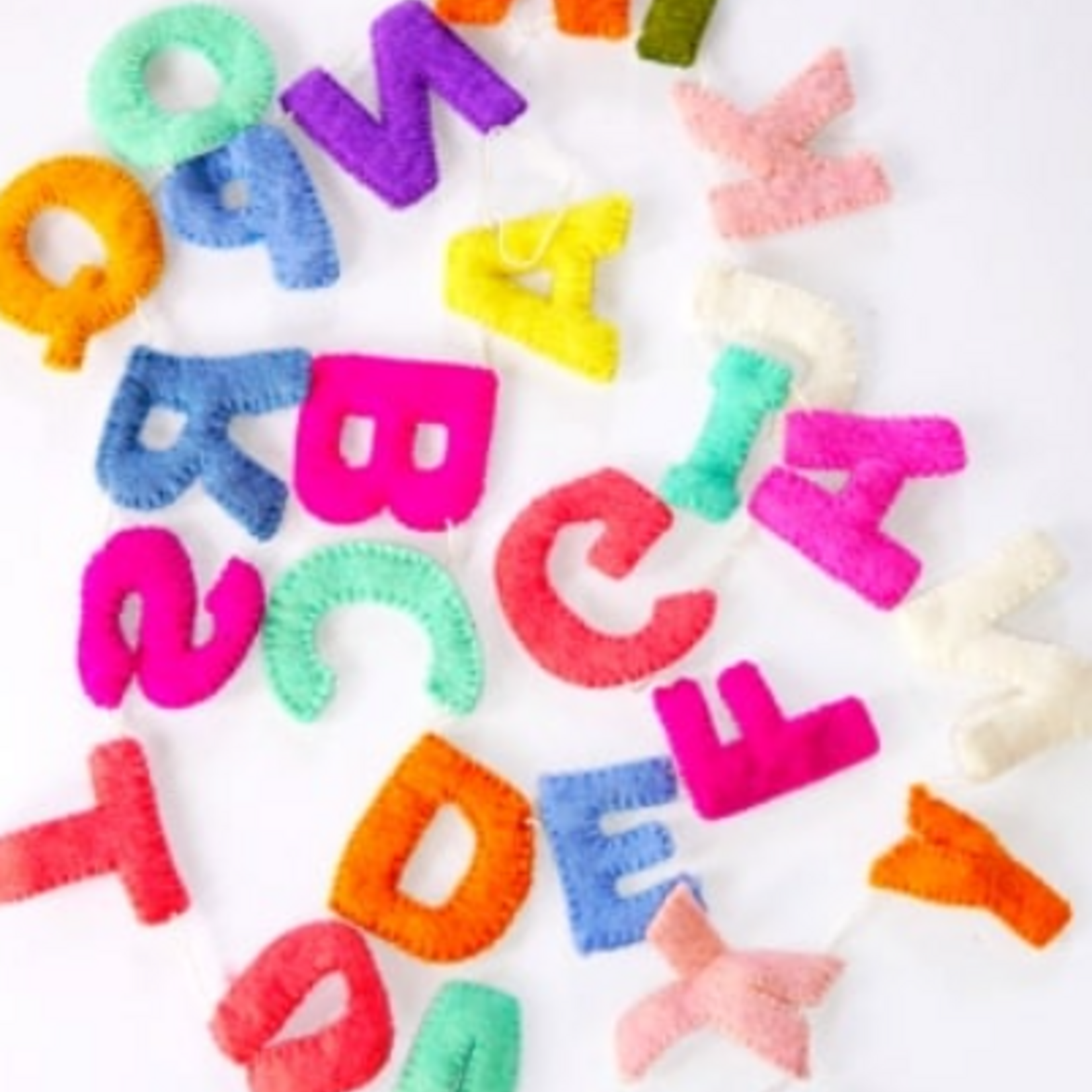 Ganesh Himal Alphabet Felt Garland