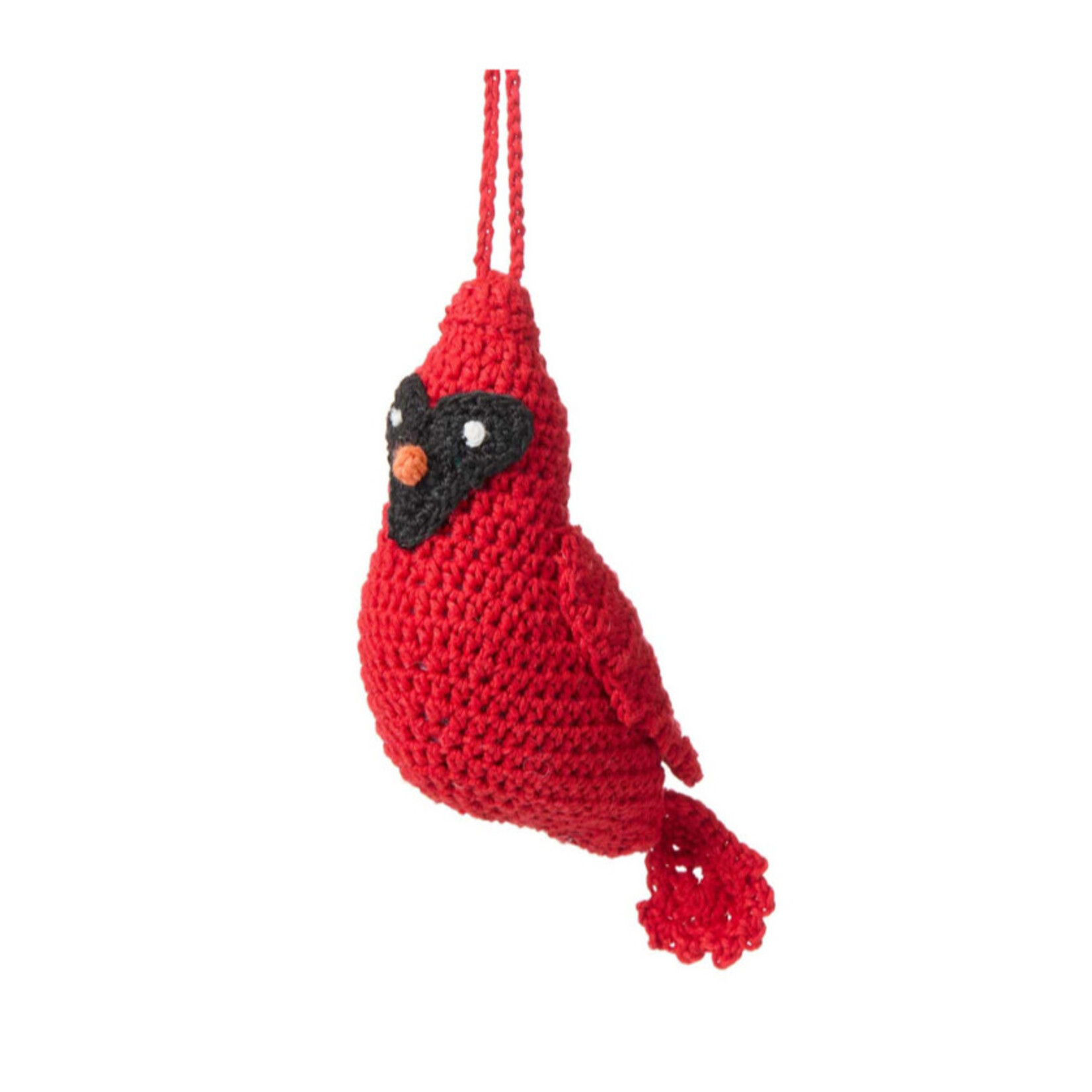 Serrv Crochet Cardinal Ornament