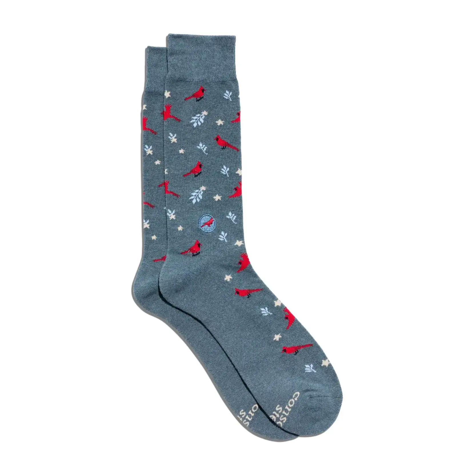 Conscious Step Socks that Protect Cardinals- Medium