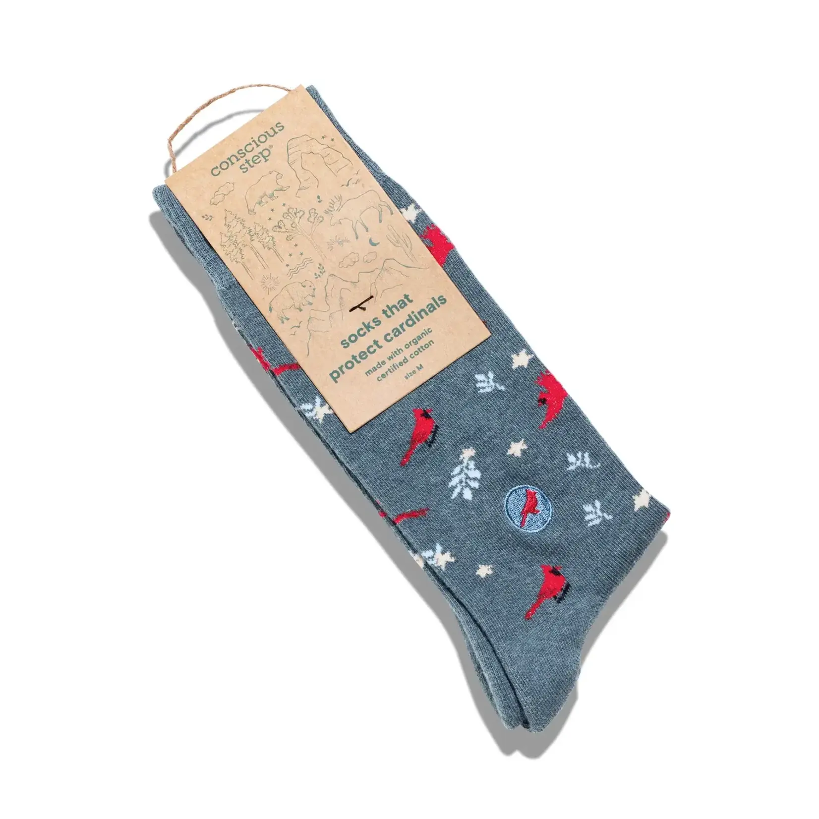 Conscious Step Socks that Protect Cardinals- Small