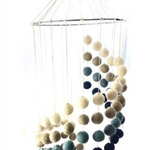 Ganesh Himal Mobile of Felt Balls