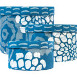 Global Mamas Stackable Bin-Medium: Indigo-Organic