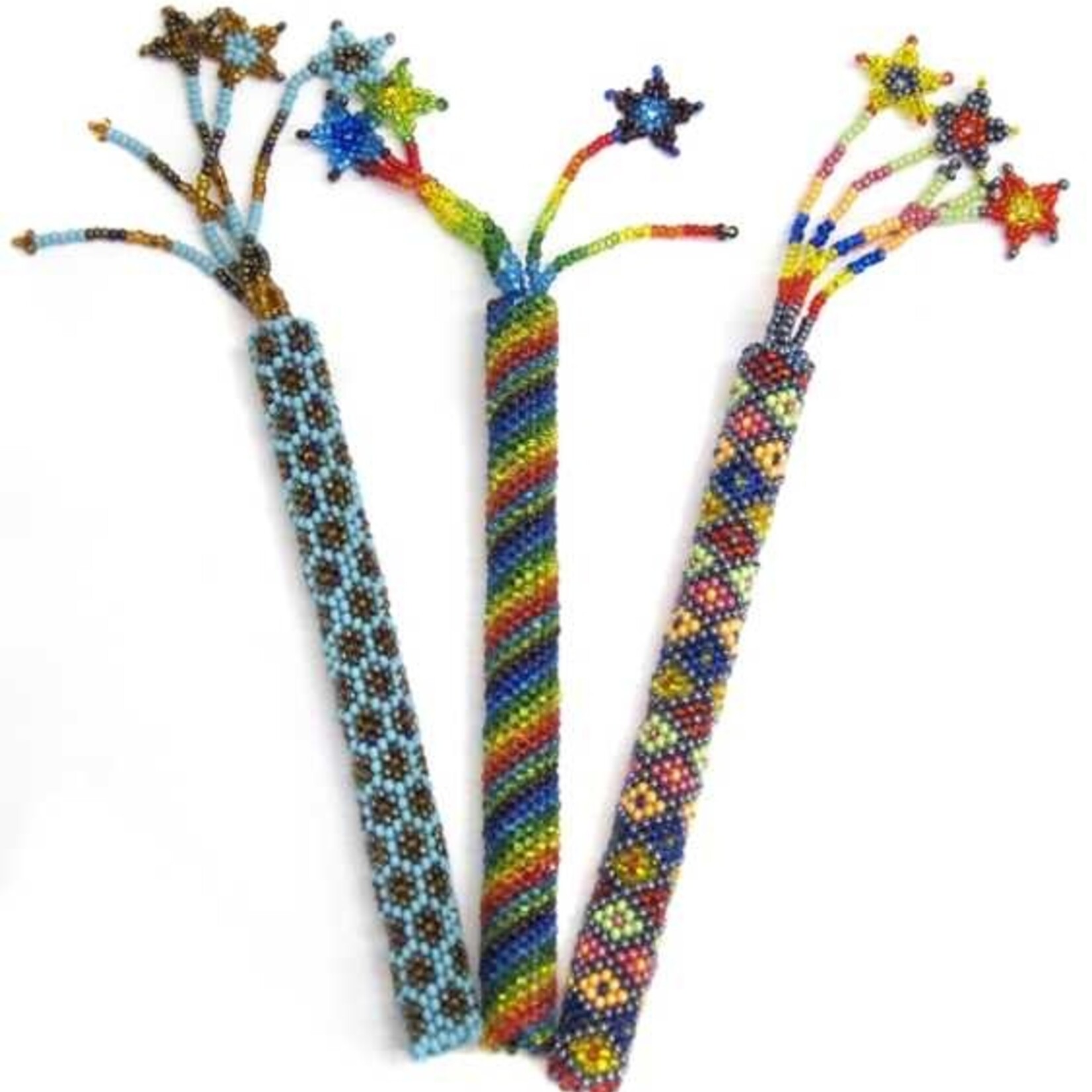 Unique Batik Beaded Pen Cover