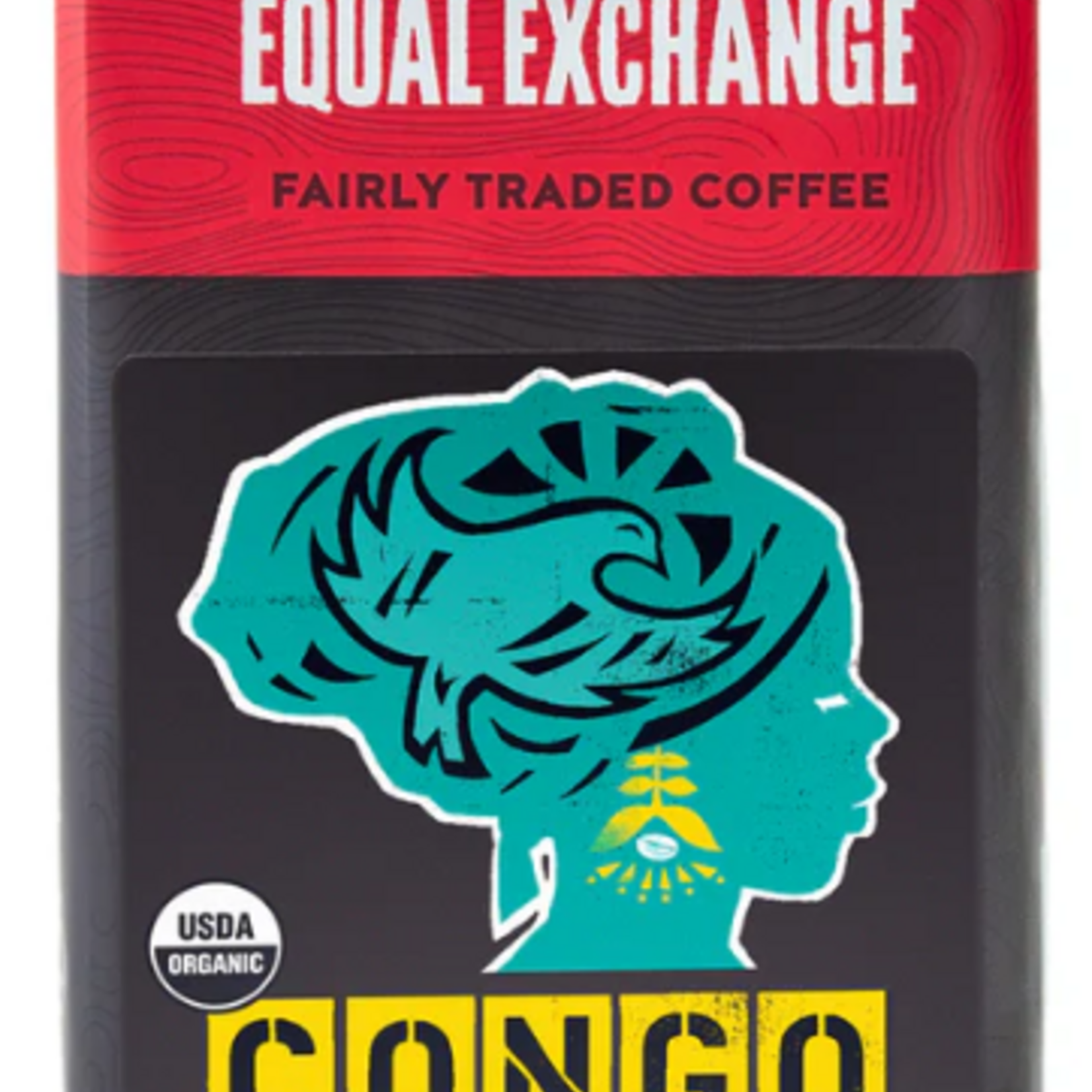 Equal Exchange Organic Congo Coffee Project 1lb Whole Bean