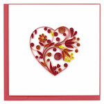 Quilling Card Heart Quilled Card