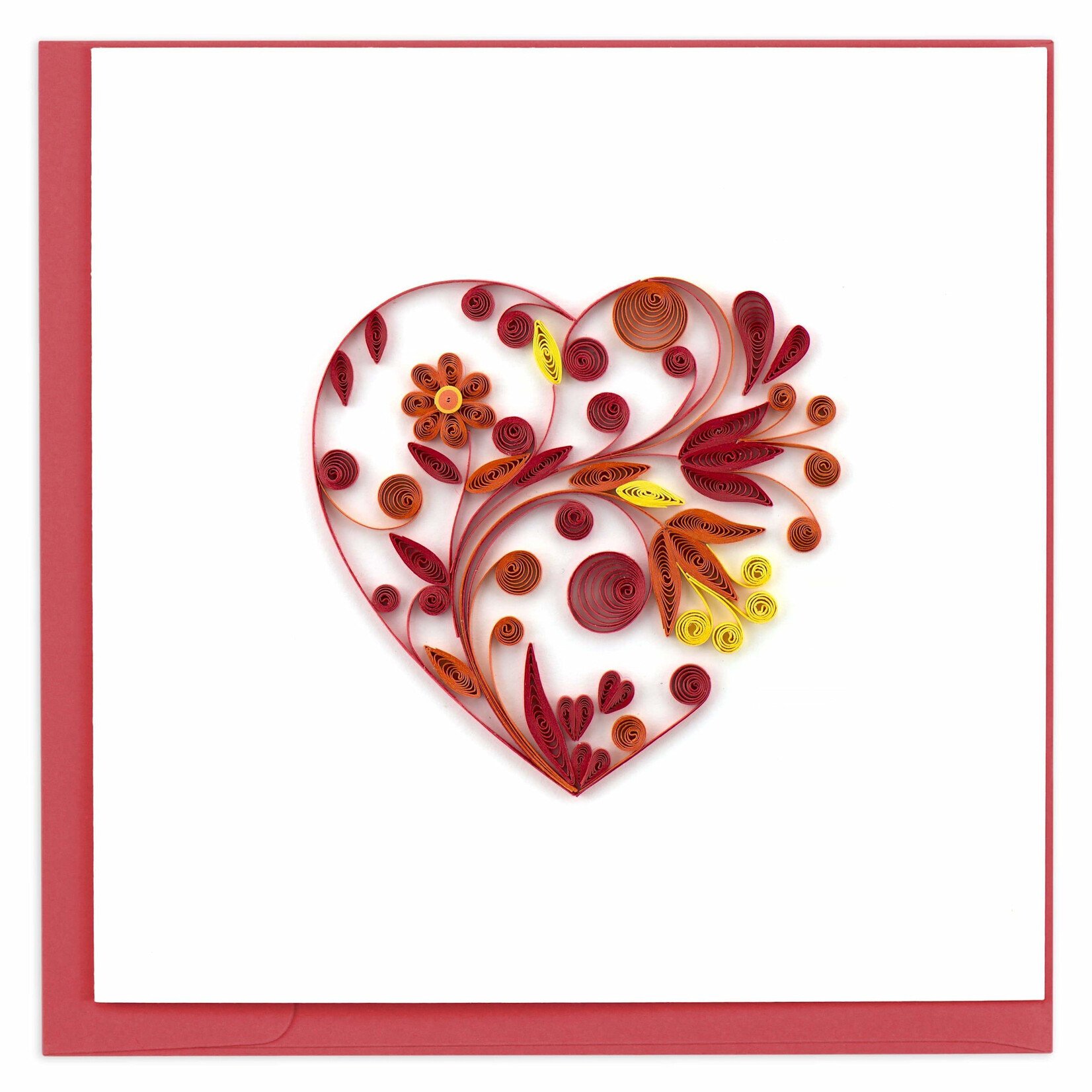 Quilling Card Heart Quilled Card