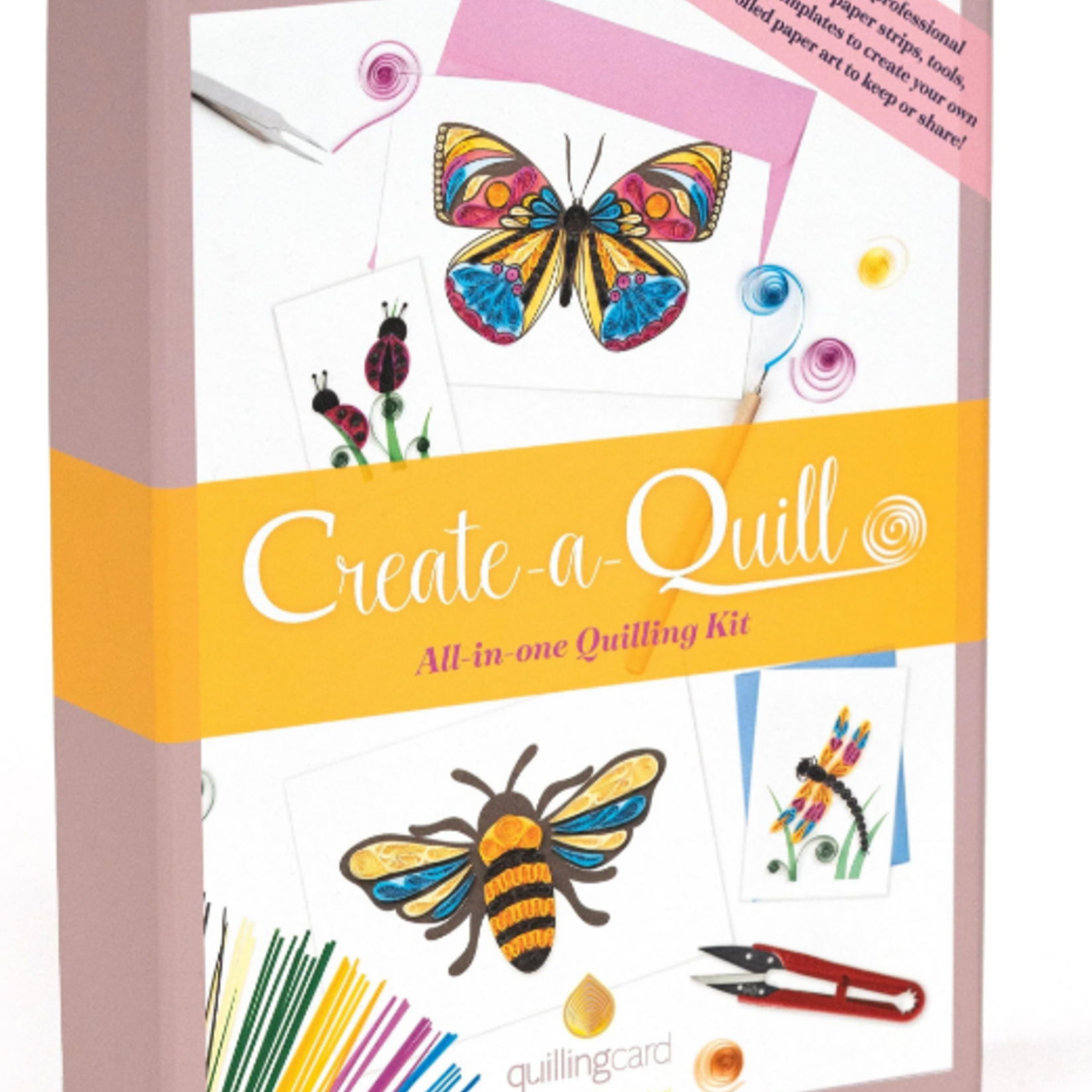 Quilling Card Create-a-Quill DIY Kit: Insects