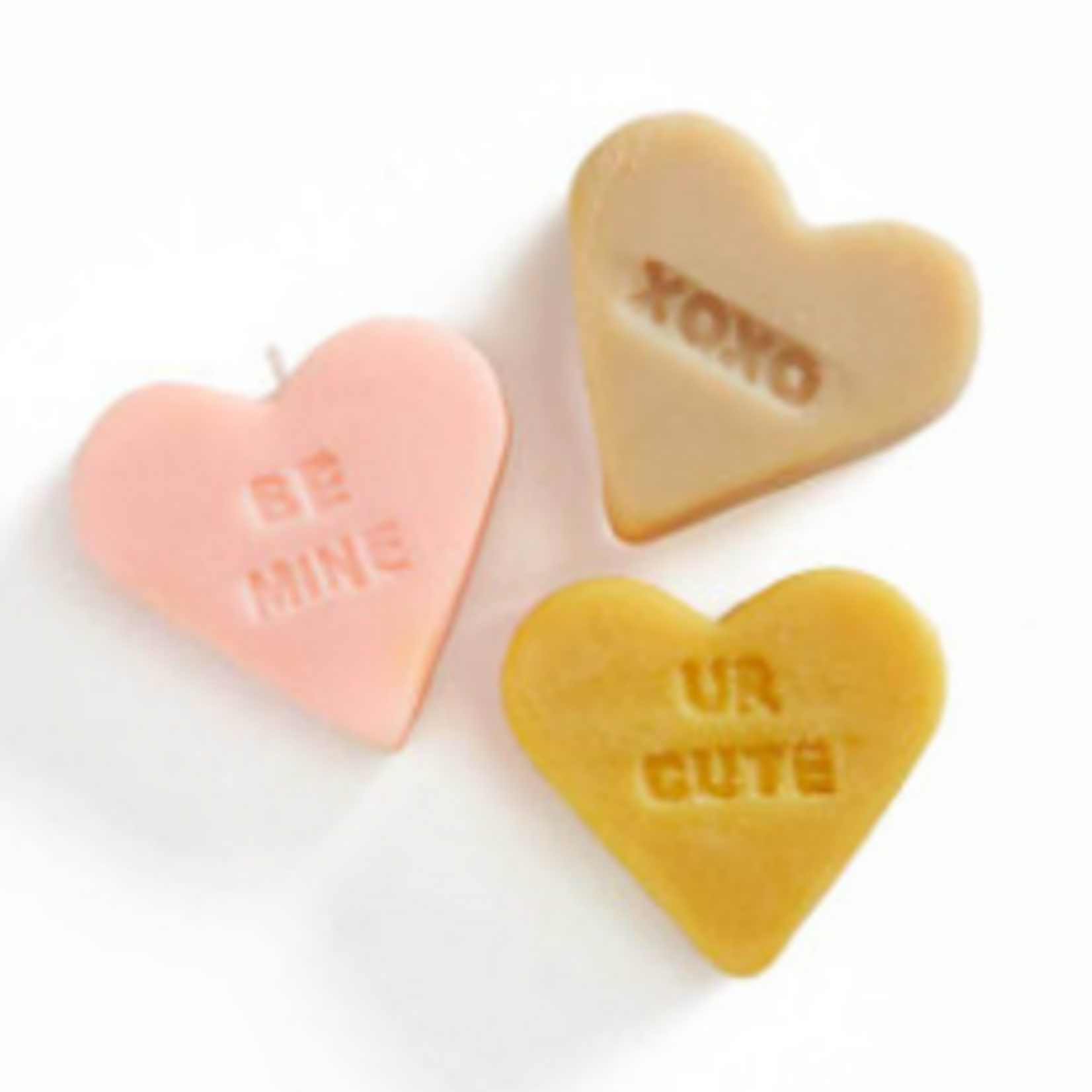 Serrv Love Note Heart Soaps- Set of 3