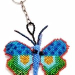Unique Batik Assorted Beaded Keychains-$7