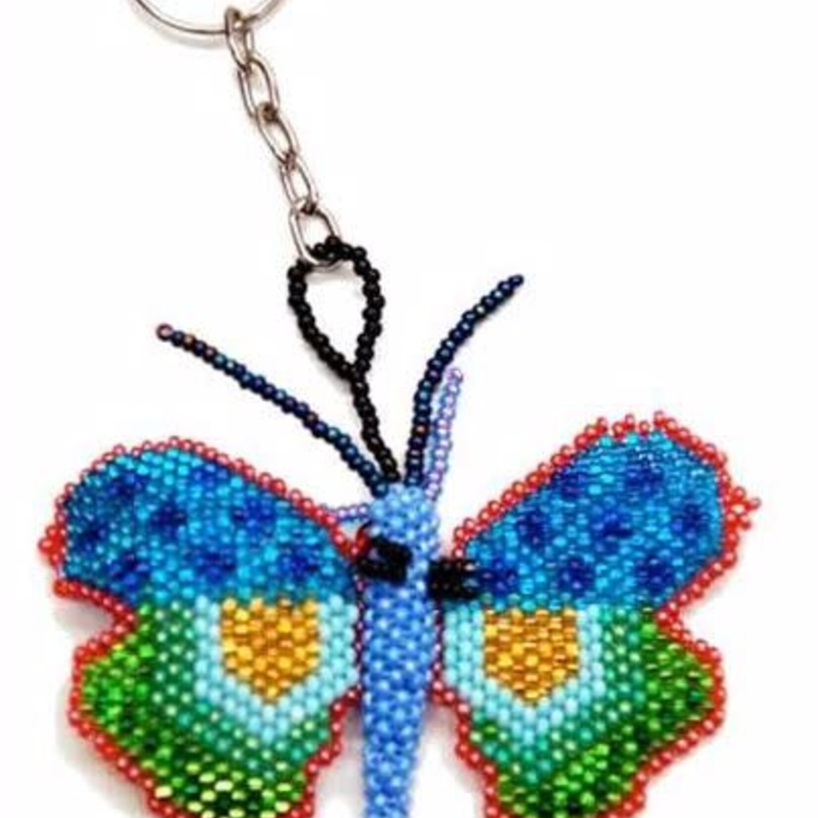 Unique Batik Assorted Beaded Keychains
