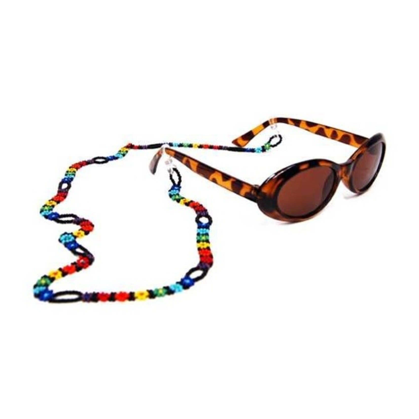 Unique Batik Beaded Eyeglass Holder