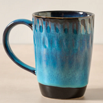 Ten Thousand Villages Coastal Blue Ombre Mug
