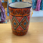Unique Batik Florero Ceramic Vase- Small