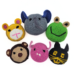 Unique Batik Crochet Animal Ball-Assorted- Individual