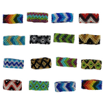 Unique Batik Beaded Woven Ring-Assorted