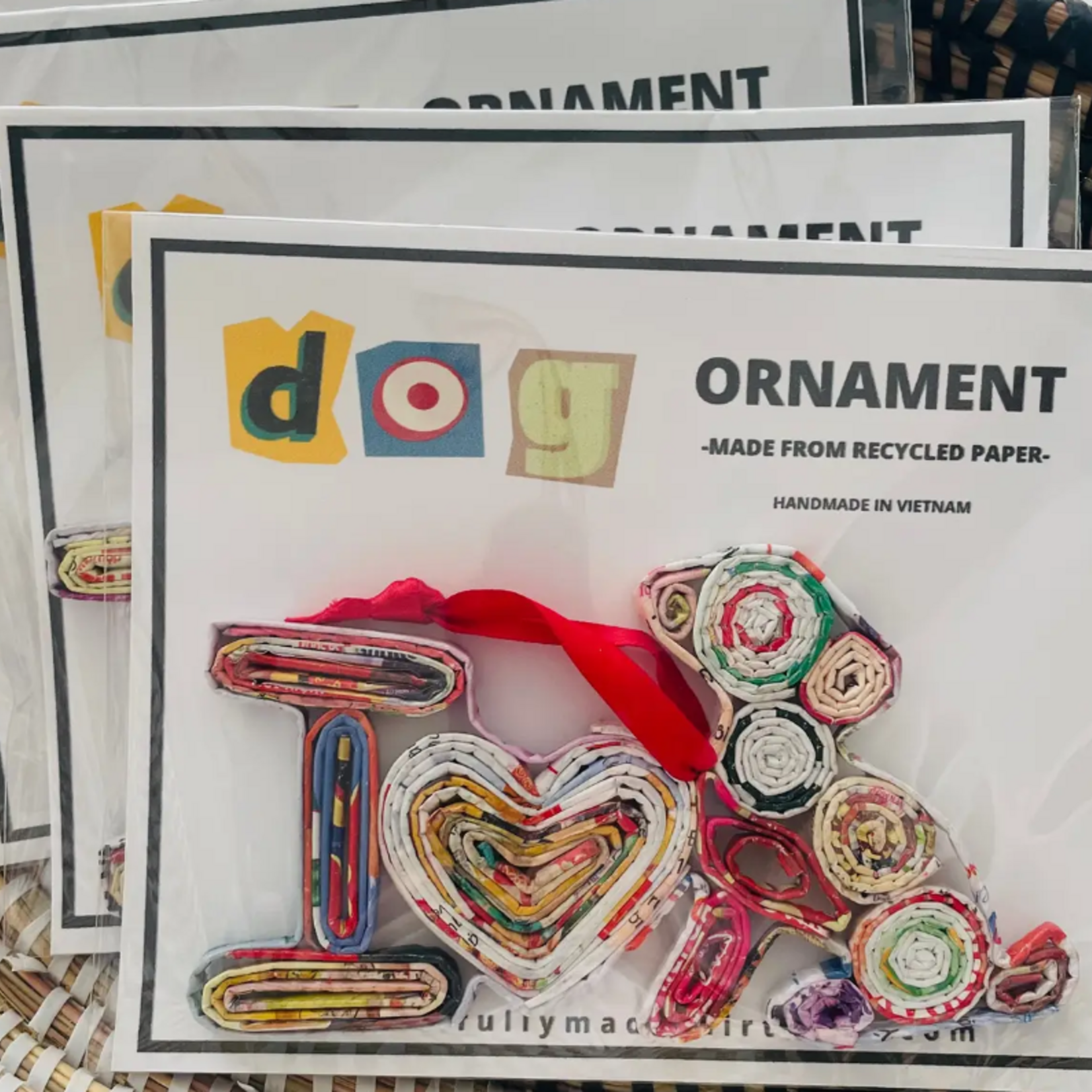 Beautifully Made Paper Ornament- Assorted