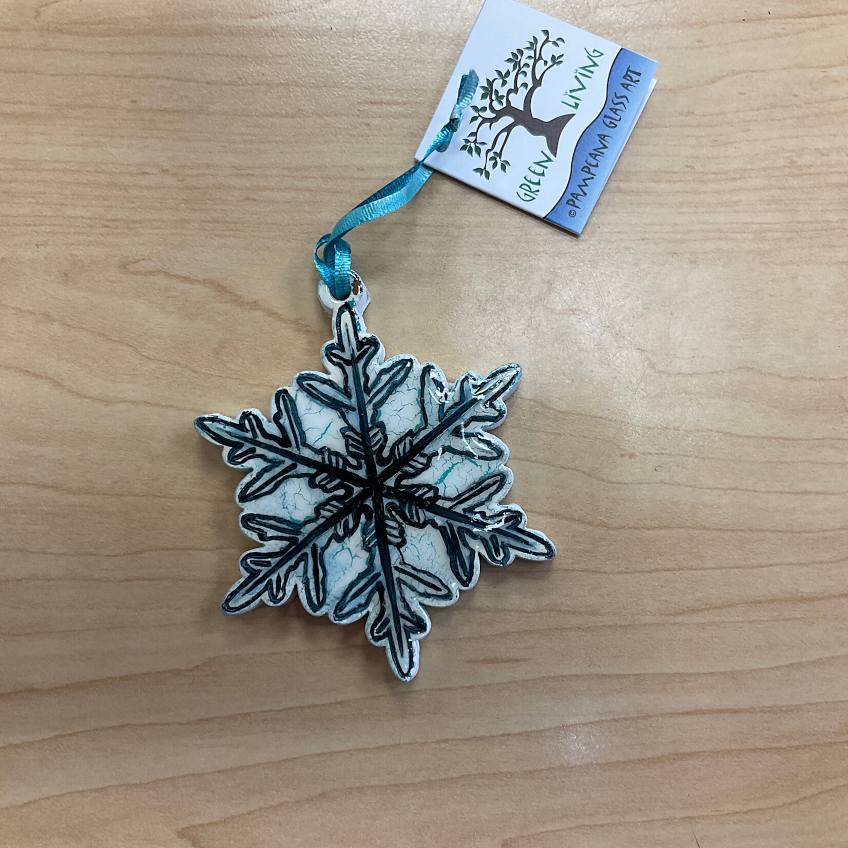 PamPeana Snowflakes Arrow Ornament