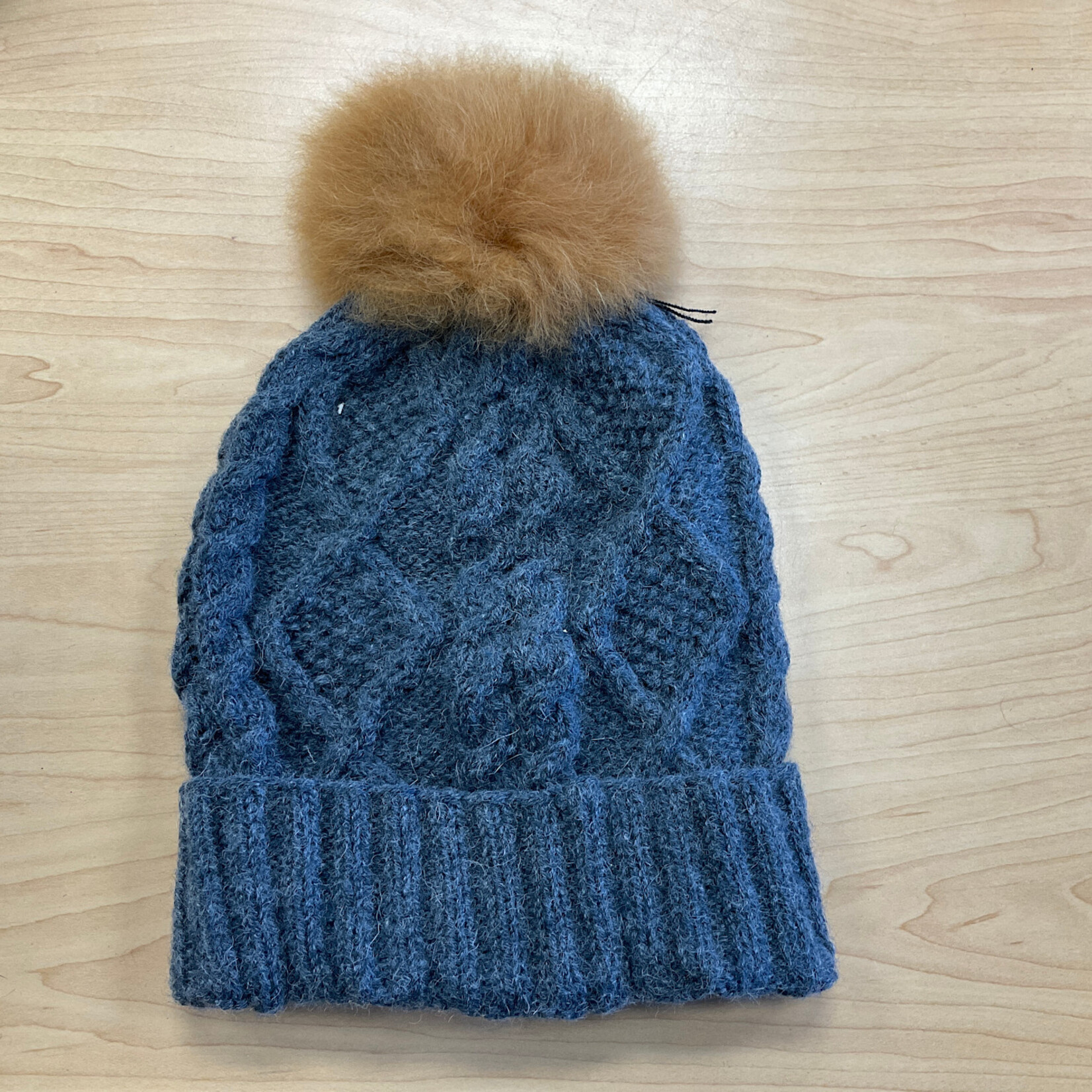 Andes Gifts Braided Pom Hat