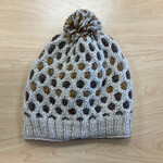 Ten Thousand Villages Nabina Waffle Weave Pom Beanie