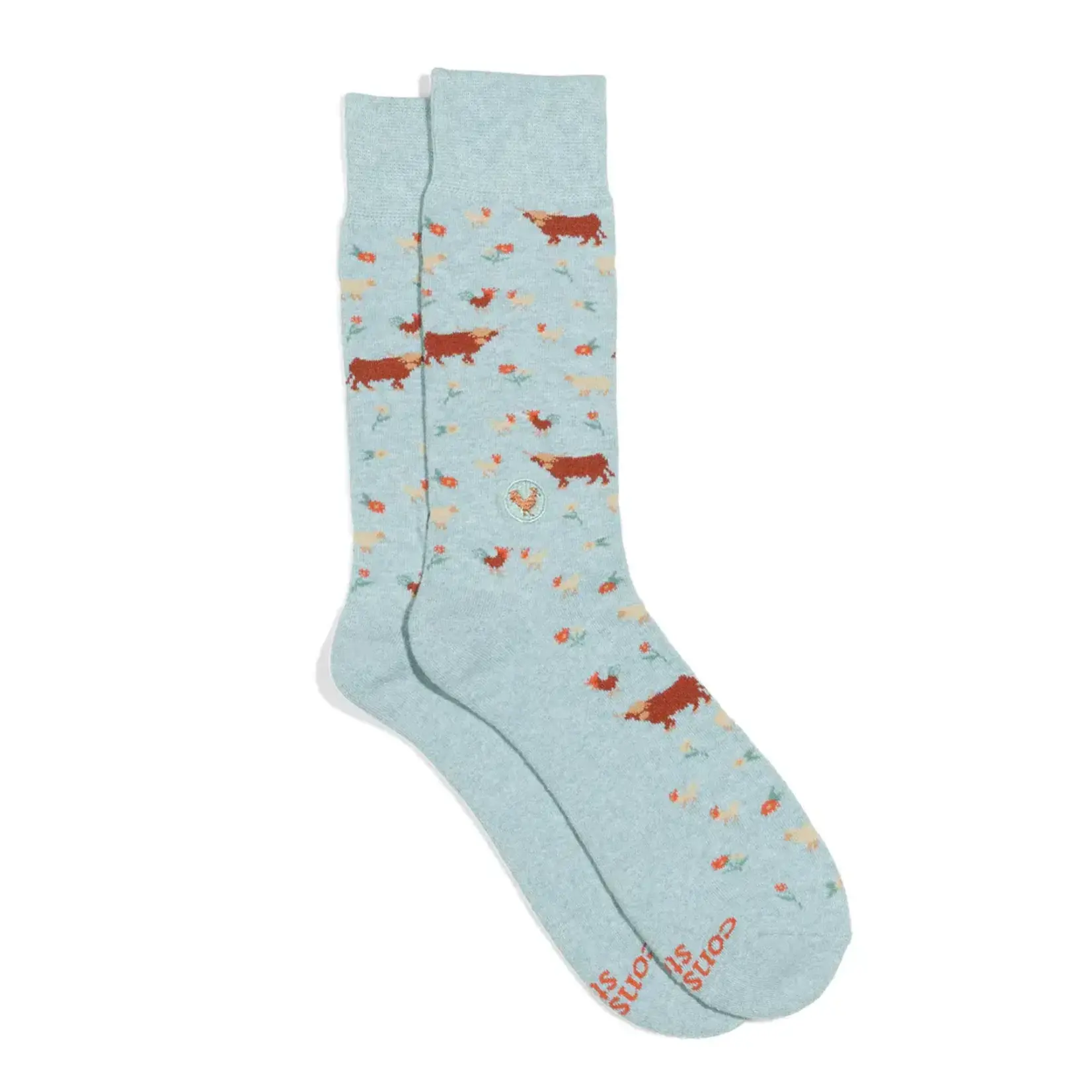Conscious Step Socks that Save Farm Animals- Medium