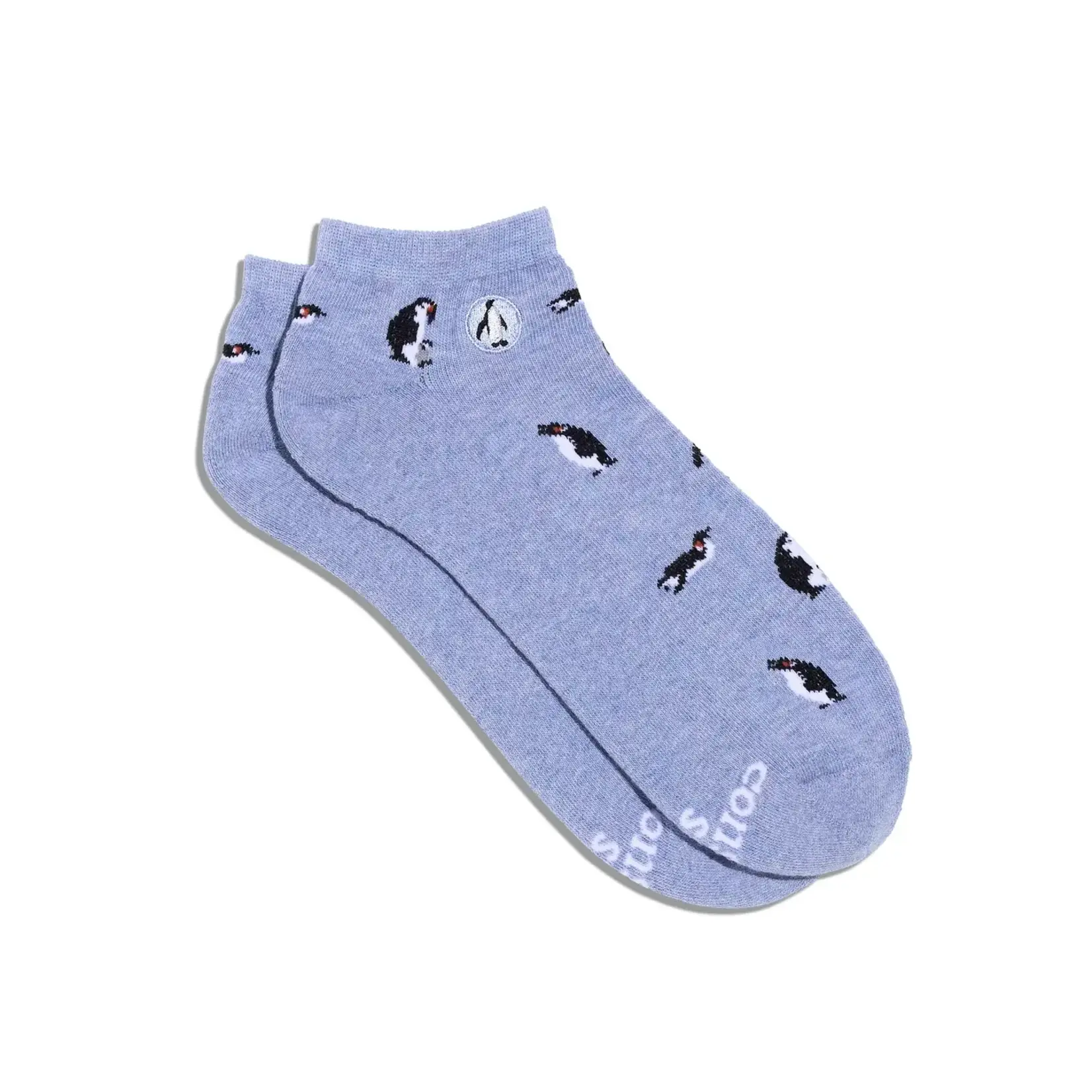 Conscious Step Socks that Protect Penguins- Ankle, Small