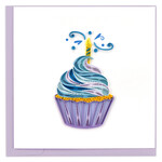 Quilling Card Cupcake & Candle Birthday Quilled Card