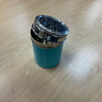 Ocean Wave Steel Snack Container- Large