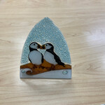 PamPeana Puffin Glass Night Light